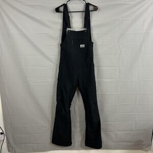 Burton Pants Womens XS Avalon Bib Overalls Snowboard Black Ski Winter Outdoor